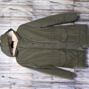 American Eagle Outfitters Olive Utility Jacket Size M